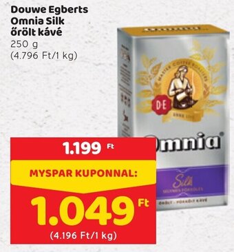 Spar Douwe egberts omnia silk őrölt kávé 250g ajánlat