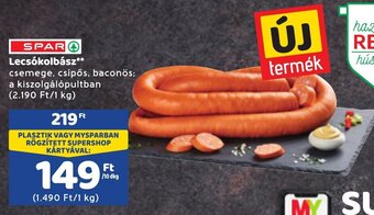 Spar Lecsókolbász 10dkg ajánlat