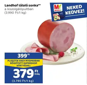 Spar Landhof tálaló sonka 10dkg ajánlat