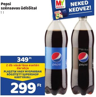 Spar Pepsi szénsavas üdítőital 1l ajánlat