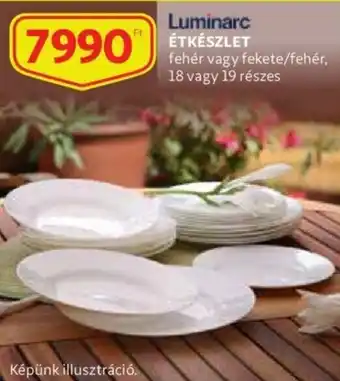 Étkészlet 18 vagy 19 részes