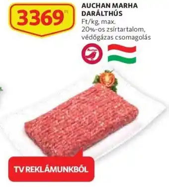 Auchan Auchan Marha darálthús 1 kg ajánlat