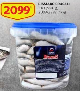 Auchan Bismarck Ruszli 1000/700 g ajánlat