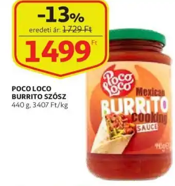 Poco Loco Burrito szósz 440 g