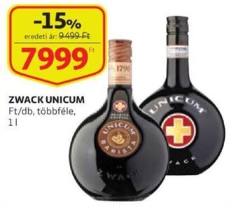 Auchan Zwack unicum 1 l ajánlat