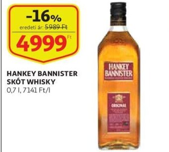 Hankey Bannister skót whisky 0,7 l