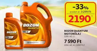 Auchan Bozon Quantum motorolaj 1 l ajánlat