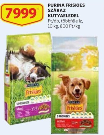 Auchan Purina Friskies száraz kutyaeledel 10 kg ajánlat