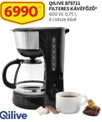 Auchan Qilive 875711 filteres kávéfőző 1 db ajánlat