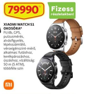 Auchan Xiaomi Watch s1 okosóra 1 db ajánlat