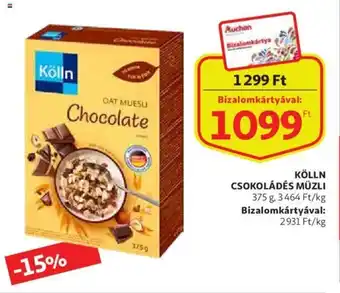 Kölln csokoládés müzli 375 g
