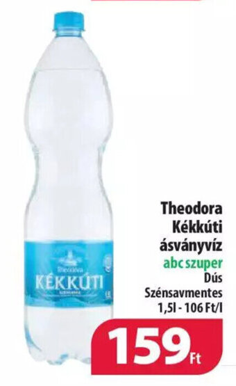 Coop Theodora Kékkúti ásványvíz 1,5 l ajánlat