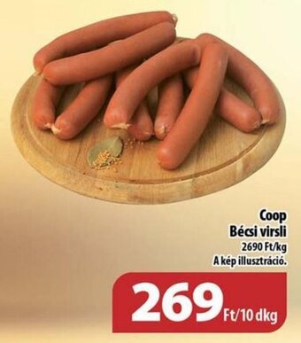 Coop Coop Bécsi virsli 10 dkg ajánlat