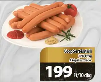 Coop Coop Sertésvirsli 10 dkg ajánlat