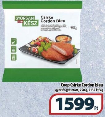 Coop Coop Csirke Cordon bleu 750 g ajánlat