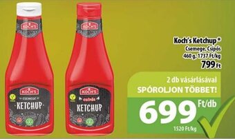 Coop Koch's Ketchup 460 g ajánlat