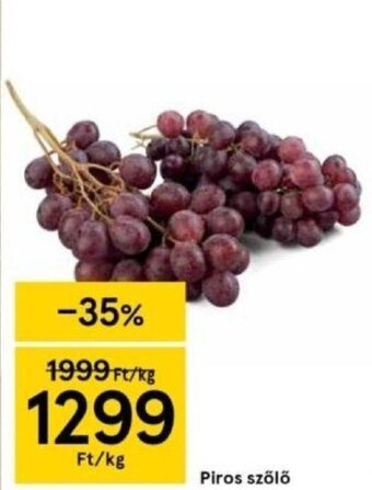 Tesco Piros szőlő 1 kg ajánlat