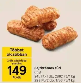 Sajtkrémes rúd 85 g