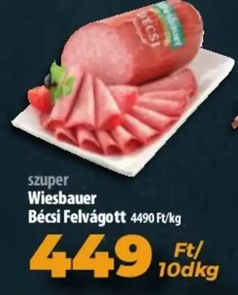 Coop Wiesbauer Bécsi felvágott 10 dkg ajánlat