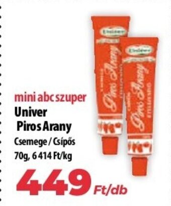 Coop Univer Piros Arany 70 g ajánlat
