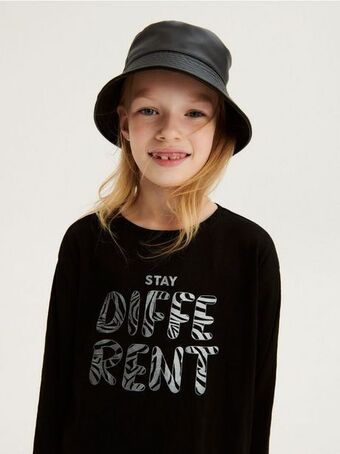 Reserved Nyomott mintás pamut póló ajánlat