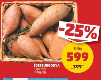 PENNY Édesburgonya 1kg ajánlat