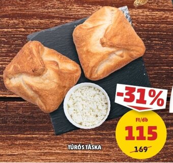 PENNY Túrós táska ajánlat