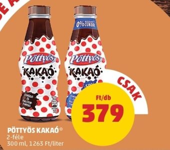 PENNY Pöttyös kakaó 300ml ajánlat