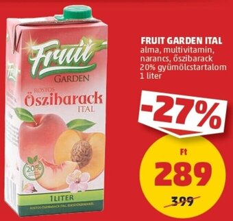 PENNY Fruit garden ital 1l ajánlat