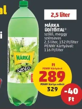 PENNY Márka üdítőital 2.5l ajánlat