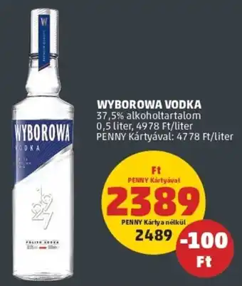PENNY Wyborowa vodka 0.5l ajánlat