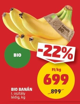 PENNY Bio banán 1kg ajánlat