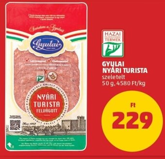 PENNY Gyulai nyári turista 50g ajánlat