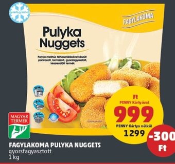 PENNY Fagylakoma pulyka nuggets 1kg ajánlat
