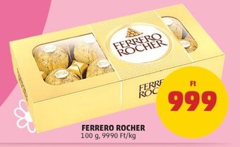 PENNY Ferrero rocher 100g ajánlat
