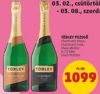 PENNY Törley pezsgő 0.75l ajánlat