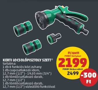 PENNY Kerti locsolópisztoly szett ajánlat