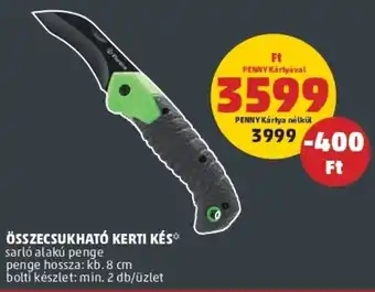 PENNY Kerti Összecsukható kés ajánlat