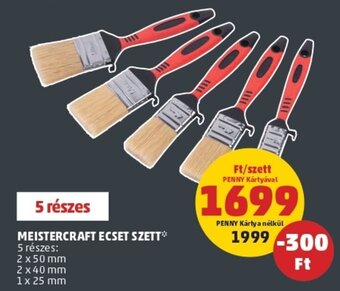 Meistercraft ecset szett