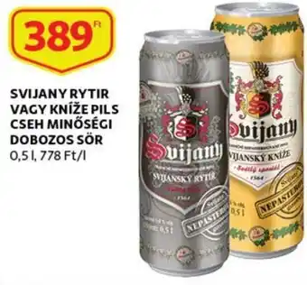 Svijany dobozos sör 0.5l