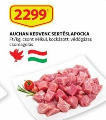 Auchan Auchan kedvenc sertéslapocka 1kg ajánlat