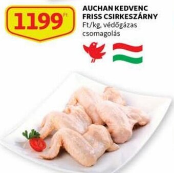 Auchan Auchan kedvenc friss csirkeszárny 1kg ajánlat