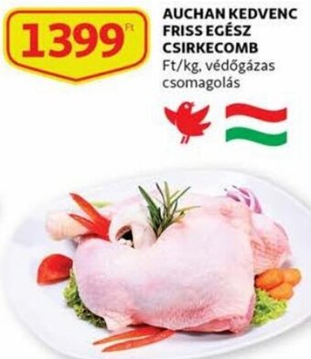 Auchan Auchan kedvenc friss egész csirkecomb 1kg ajánlat