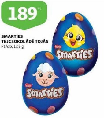 Auchan Smarties tejcsokoládé tojás 17.5g ajánlat