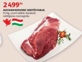 Auchan Auchan Kedvenc sertéstarja 1 kg ajánlat