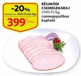 Auchan Régimódi csemegekaraj 10 dkg ajánlat