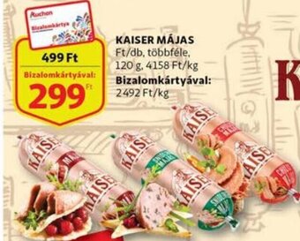 Auchan Kaiser májas 120 g ajánlat