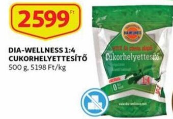 Dia-Wellness 1:4 cukorhelyettesítő 500 g