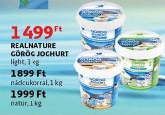 Auchan Realnature görög joghurt 1 kg ajánlat