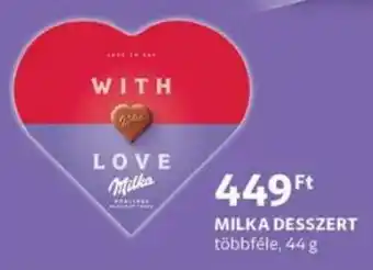 Auchan Milka desszert 44 g ajánlat